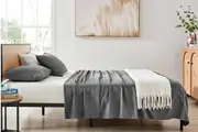 Ovela Ultra Soft Washed Microfibre Bed Sheet Set (Graphite, Queen)