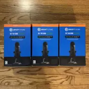 3 Blue Yeti Microphone For Content Creator New Unopened Box