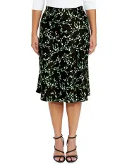 [Anthea Crawford] Vianne Valley Skirt in Black