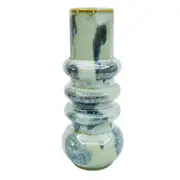 Urban Bronte Flower Vase Ceramic Green 25cm Decorative Shelf Home Decor