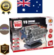 Machine Works V8 Model Engine Build Your Own Model - Kids Toy Engine Cars