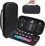 Gkstly Protective Switch Carrying Case Bag Compatible with Switch 2 generation, Large Travel Switch Case, Protective Switch 2 Portable Carry Case Bag, Black