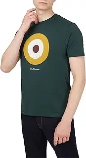 [Ben Sherman] Men's Signature Target T-Shirt, Dark Green, Small