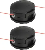 RO6G SRM-225 Weed Trimmer Head for Echo Weed Eater Head SRM225,Echo Speed Feed 400 Trimmer Head,Echo Weed Eater Attachments - 2 Pack