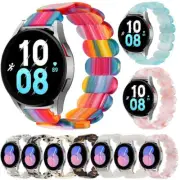 Resin Elastic Band Strap For Samsung Galaxy Watch 6 5 4 40/44/45mm 6Classic 47mm