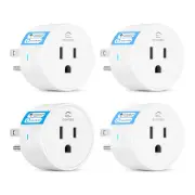 Smart Plug, Smart Plugs That Compatible with Alexa and Google Home, Compatible w