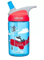 NEW Camelbak Eddy Spill Proof Kids Water Bottle 12oz BPA Free Airplane Bandits