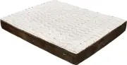 Foam Pet Bed for Cats or Dogs - X-Large, Brown Plush
