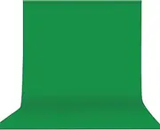 Green Screen Backdrop Background - 6.5×10ft Thicker Fabric, Collapsible Chromakey Photo Backdrop for Photography Video Recording Shooting