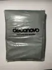 Deconovo Back Tab Rod Pocket Window Curtain Panels Green 52”x 84" 2 Panel