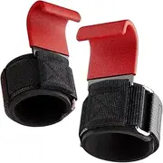 Weight Lifting Wrist Wraps | Grips Hook for Powerlifting | Adjustable Wrist Wraps Hooks for Strength Training Weightlifting Deadlifts Pull-ups