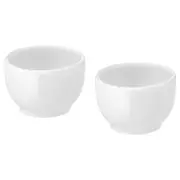 IKEA 365+ bowl/egg cup, rounded sides white, 5 cm