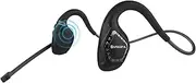BANIGIPA Open Ear Headphones, Air Conduction Bluetooth Headset, Wireless Earphones Stereo w/Noise-Canceling Boom Microphone, 8 Hrs Playtime, Light and Comfortable for Cell Phone Sport Office Driving