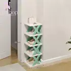5 Tier Folding Shoe Rack Space-Saving Shelf Stand Storage Organizer Cabinet AU