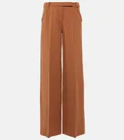 [Dorothee Schumacher] Dorothee Schumacher Emotional Essence jersey wide-leg pants AU 8 brown