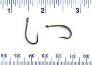 100 Gerry's Tackle 9174 2X Flyliner O'Shaughnessy Bronze Live Bait Hooks Sz 4