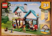 LEGO CREATOR 3 in 1 Cozy House Creator Building Kit 3 House Options Ages 8+ NIB