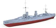 MRY-SFW YYC700537S 1/700 Military Model Kit Soviet 1914 Sevastopol Gangut Class Battleship Full Hull