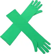 [GAROZATION] Medieval Gloves Long Length Day Gloves Full Length Arm Warmers for Patrick's Day Costumes