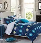 Reversible Queen/King/SuperKing Size Bed Duvet/Doona/Quilt Cover Set New Ar M300