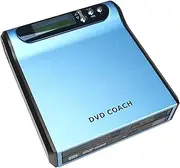 EZ DUPE DVD Coach - 1 to 1 Ultra Slim, standalone DVD/CD disc Duplicator/Copier/cloner, Audio CD Player (DM-EZD-SLIMDVDU)