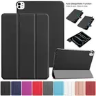 For iPad Pro 11 Inch 13 Inch M4 2024 Slim Smart Folio Leather Stand Case Cover
