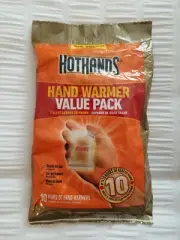 HotHands Air-Activated Hand Warmers, 10 Pairs Value Pack, up to 10 Hours of Heat
