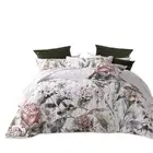Bianca Lorna Floral Quilted Bedspread Comforter Coverlet Super King