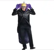 Adult Vampire Dracula Halloween Costume DespicableMe Minion Robe Accessories Men