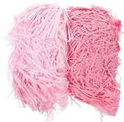 Baluue Shredded Tissue Paper Box Filler Pink Paper for Boxes Decorative Fillers