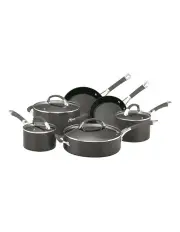 [Anolon] Endurance+ Nonstick Induction Cookware Set 6 Piece in Grey