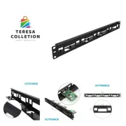 1U Rack for Raspberry Pi, 19" Rackmount Supports 1-4 Units of All Raspberry P...