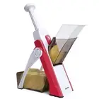Safe Mandoline Slicer for Kitchen Vegetable Food Potato Chip Slicer Maual Adj...