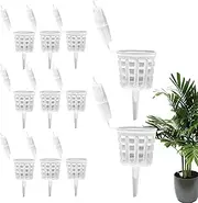Fertilizer Bins, Fertilizer Basket with Lid - Gardening Supplies for Orchid Flower Plant Potted Backyard