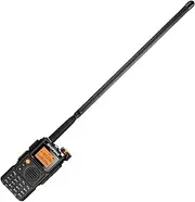 Tactical Foldable Whip Antenna72CM, SMA-Female, VHF UHF 144/430Mhz, Gooseneck Antenna for Kenwood TYT Retevis BAOFENG UV-82 UV-B5 GT-3 BF-F8HP UV-5RA UV-5RE UV-5R Two-Way Radio Scanner