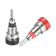 10pcs 2mm Banana Jack Binding Post Female Socket Plug Terminal Connector 24A