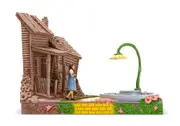 The Wizard of Oz by Jim Shore - Dorothy Stepping from Kansas to Oz - The Beautiful Land of OZ