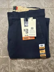 Dockers Navy Blue Men's Slim Fit Ultimate Chino Pants, US 29x30