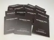 Raymond Weil Self-Winding Chronograph Watches Instructions for Use Booklet “One”