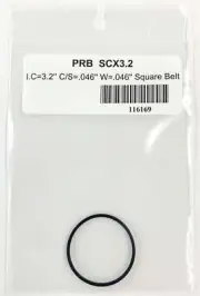 PRB SCX 3.2 Square Cut Belt for VCR, Cassette, CD Drive or DVD Drive SCX3.2