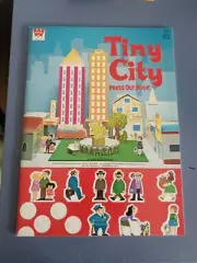 Vintage WHITMAN BOOK, Tiny City 1972, UNPUNCHED, GREAT CONDITION!