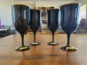 Noritake wine glasses set of 4