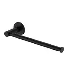 Fienza Hand Towel Rail Toilet Roll Holder Matte Black Kaya 82805MB