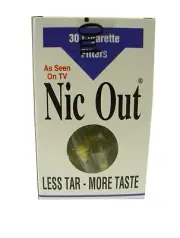 NIC-OUT Cigarette Smoking 30 Filters/holders Cut The Tar FREE SHIPPING