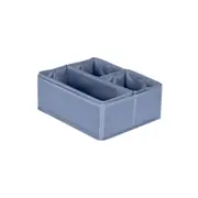 All Set Grey Drawer Organiser - 4 Set