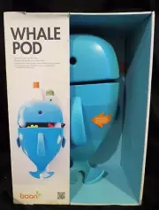 NEW ~ WHALE POD by BOON ~ BATH-TOY SCOOP, DRAIN & STORAGE ~ WITH MOUNTING OPS