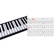 Piano Keys Stickers for 88 Key Piano