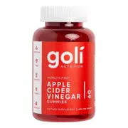 Goli Nutrition Apple Cider Vinegar Gummies 60 Pack