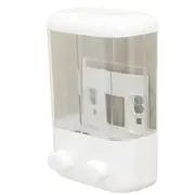 Bathroom Wall Mounted Manual Soap Dispenser Liquid Foam Lotion Shampoo Shower Gel Bottle