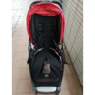 ✨英國嬰幼品牌✨mamas&papas嬰兒車-紅色雙向手推車(自取)-加贈～坐墊, 雨天防護罩, 置架杯。